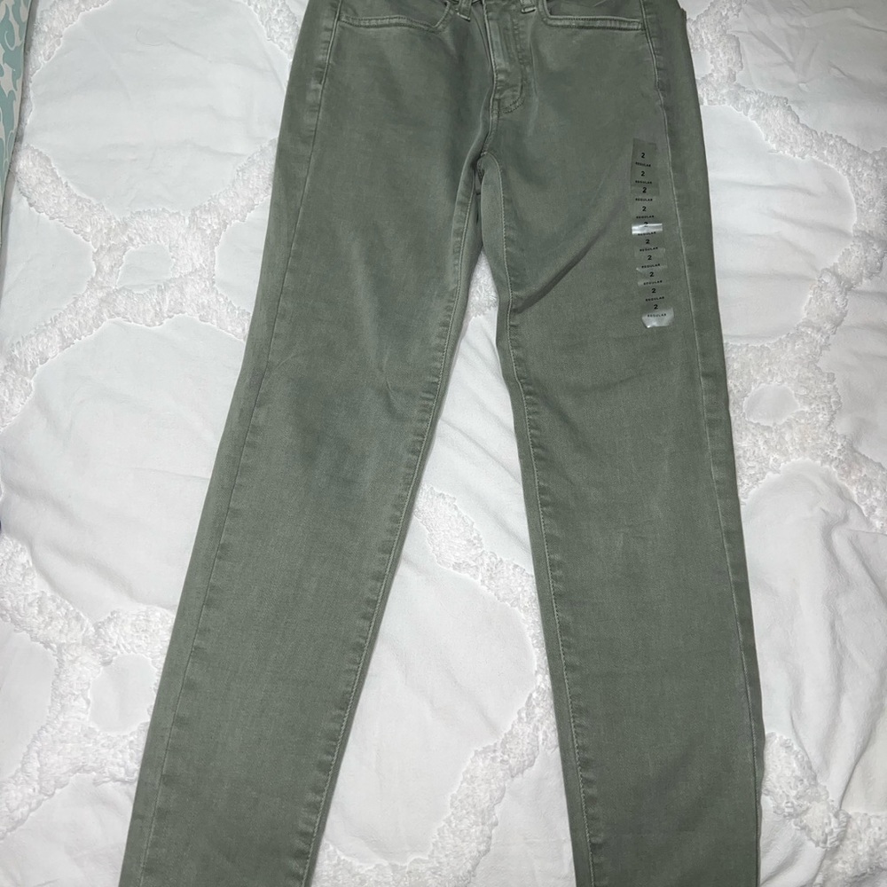 Sage Green Jeans